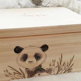 Kiste Panda Sträucher