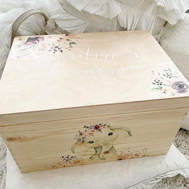Caja Elefantes Niña