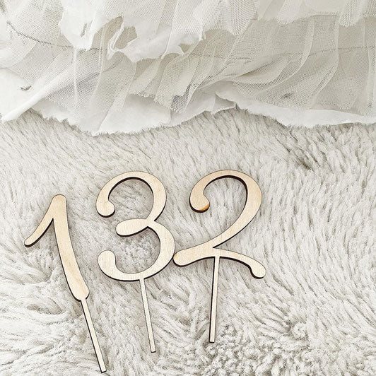 Geburtstagszahlen Set 0-9