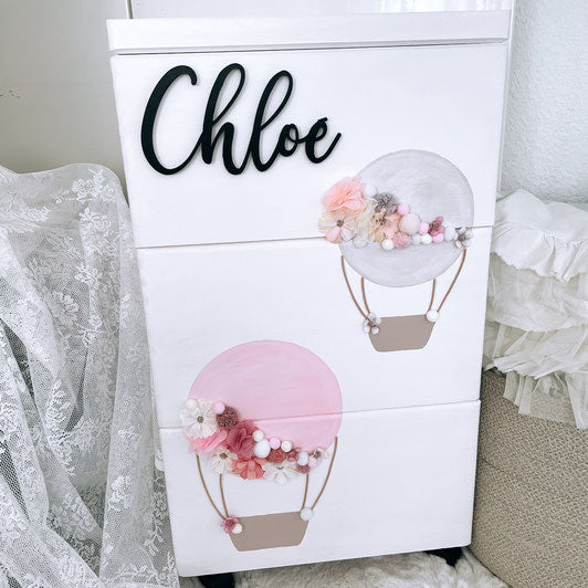 Grande boîte empilable à roulettes, lot de 3, ballon 3D
