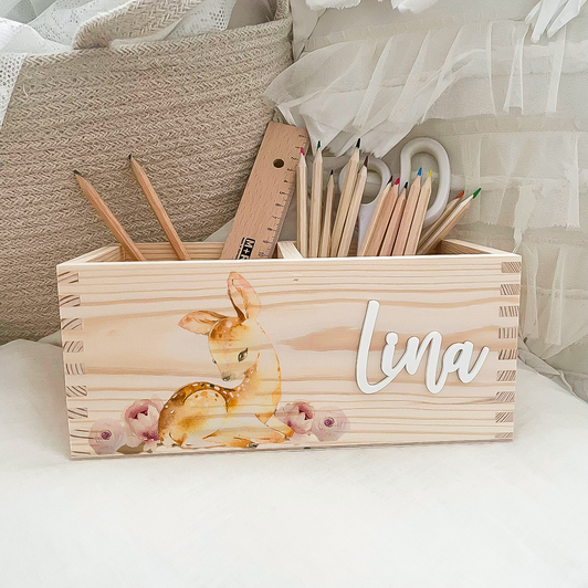 Pencil box deer