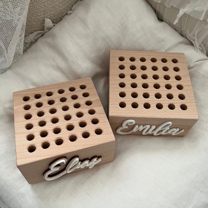 Stiftehalter Name - Wood Kids World