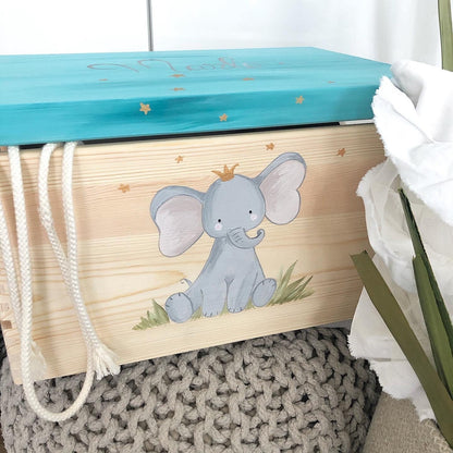 Kiste Elefantenkönig - Wood Kids World