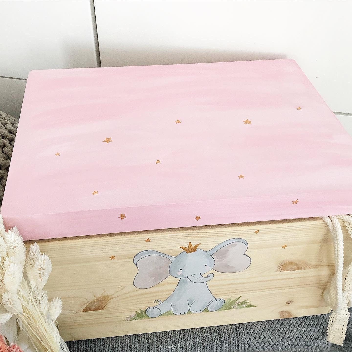 Kiste Elefantenkönig - Wood Kids World