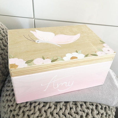 Kiste Schmetterling - Wood Kids World