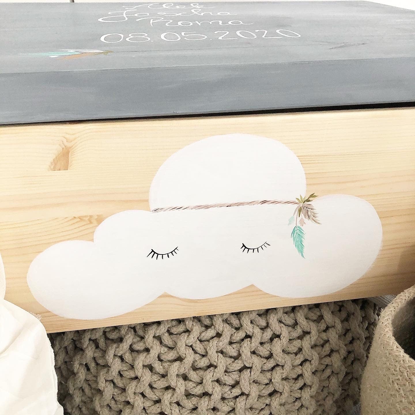 Kiste Wolke - Wood Kids World
