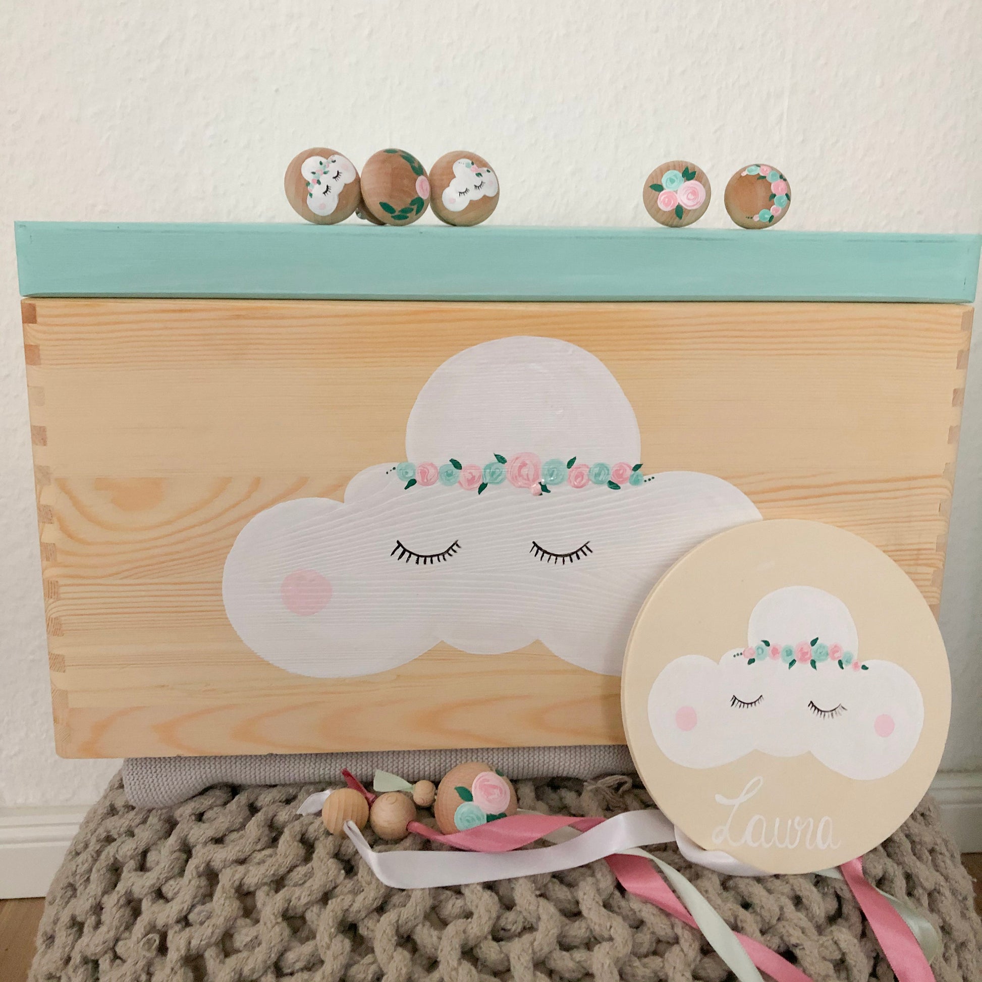 Kiste Wolke - Wood Kids World