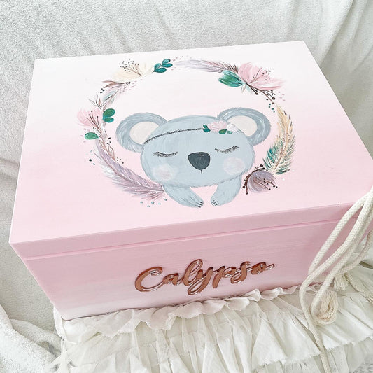 Kiste Boho Koala - Wood Kids World