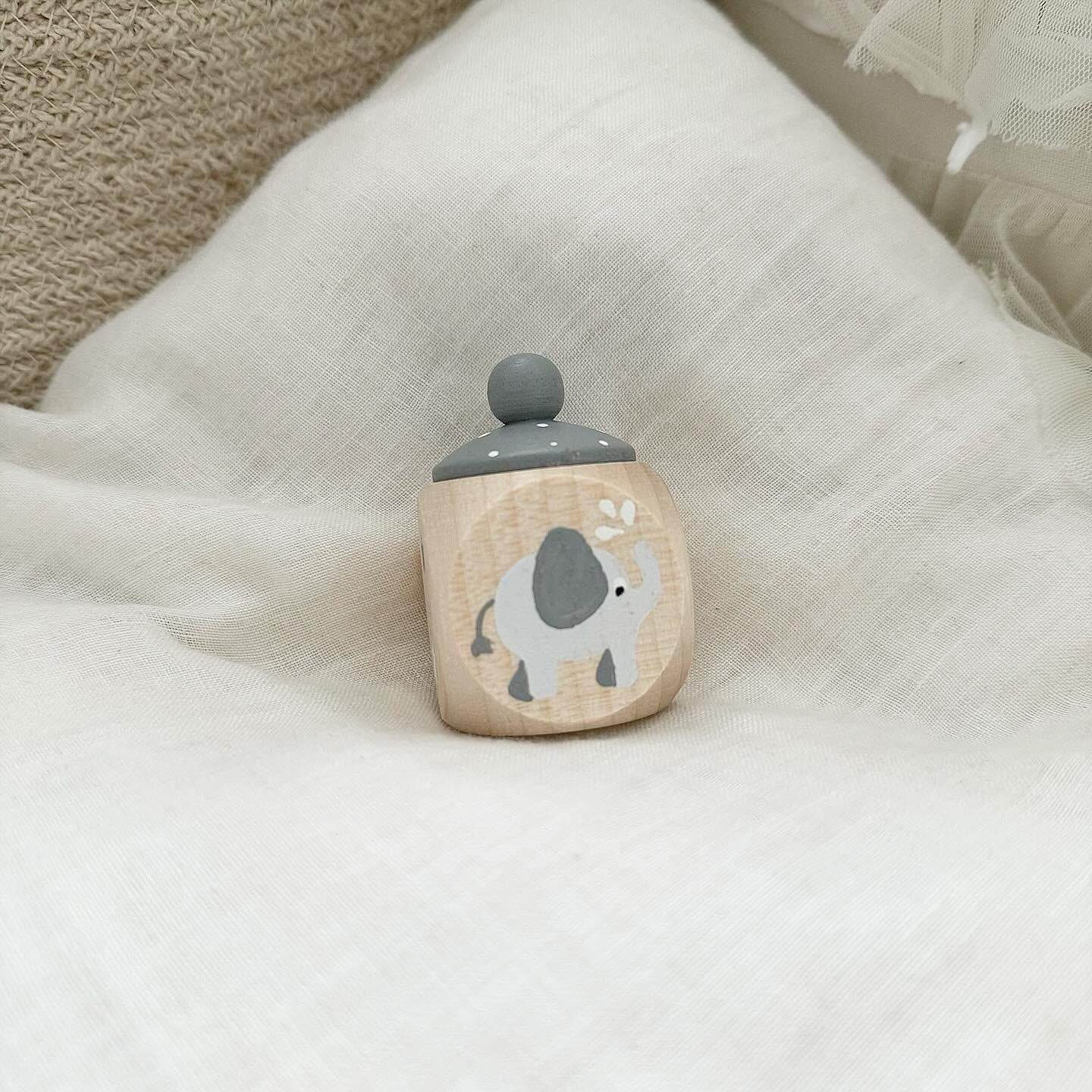 Zahndose, Lockendose Elefant - Wood Kids World