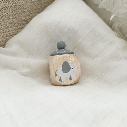 Zahndose, Lockendose Elefant - Wood Kids World