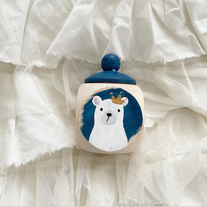 Zahndose, Lockendose Eisbär - Wood Kids World