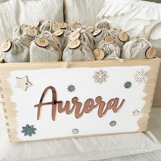 Advent box stars rosé