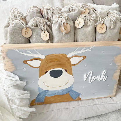 Écharpe bleue Box Elk