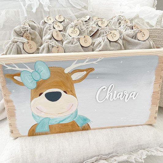 Boîte Elk Turquoise Bow