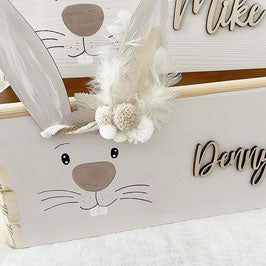 Boîte de Pâques beige