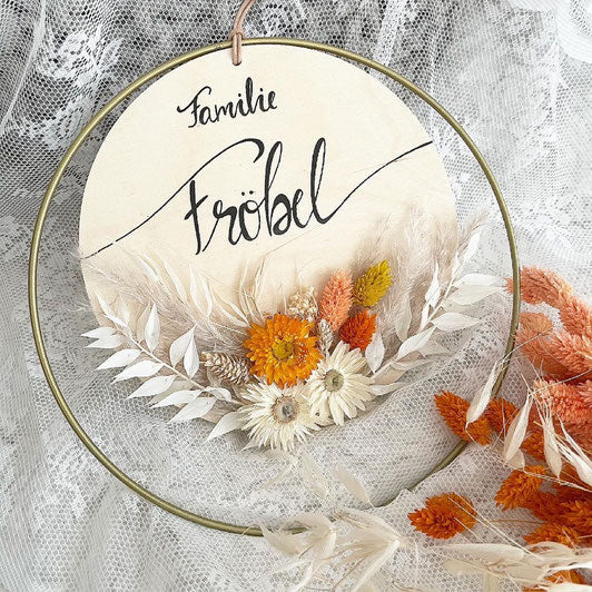 Couronne de porte Pure Autumn