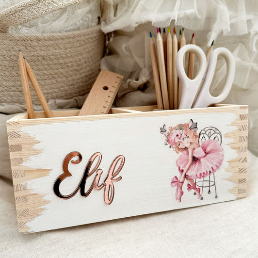 Estuche de lápices de bailarina