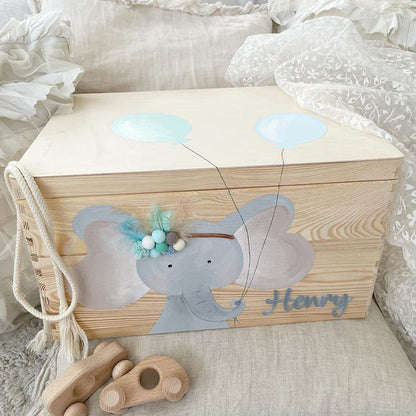 Kiste Elefant Balloon