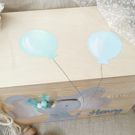 Kiste Elefant Balloon