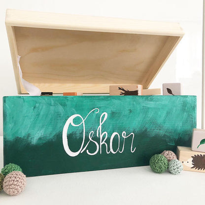Kiste Mit Farbverlauf
