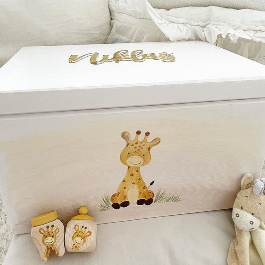 Kiste Giraffe