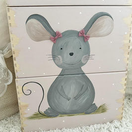 Caja apilable grande 3er ratón