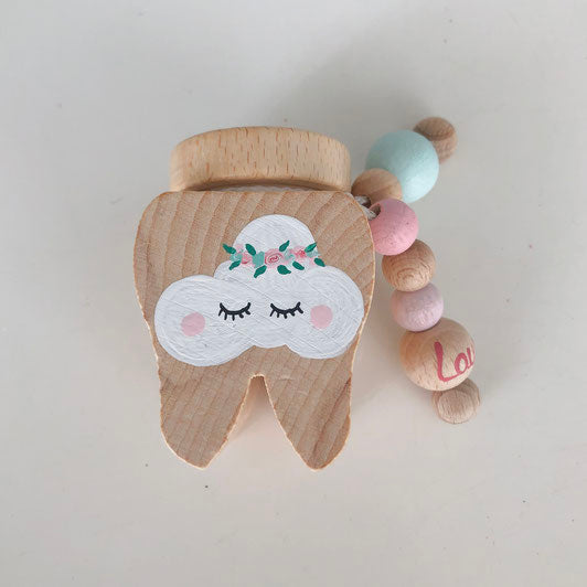 Zahndose, Lockendose Wolke - Wood Kids World