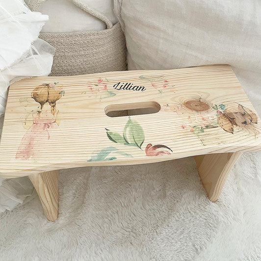 Step Stool Little Girl