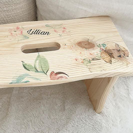 Step Stool Little Girl