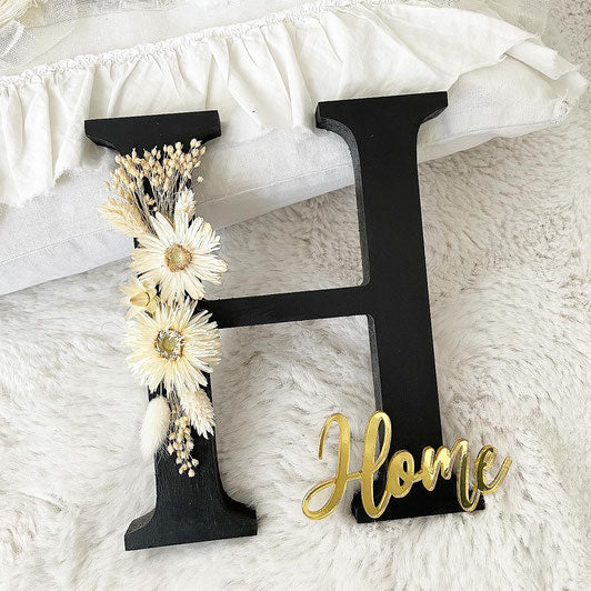 Flowerletters Black Edition