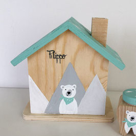 Tirelire ours polaire