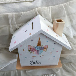 Tirelire licorne