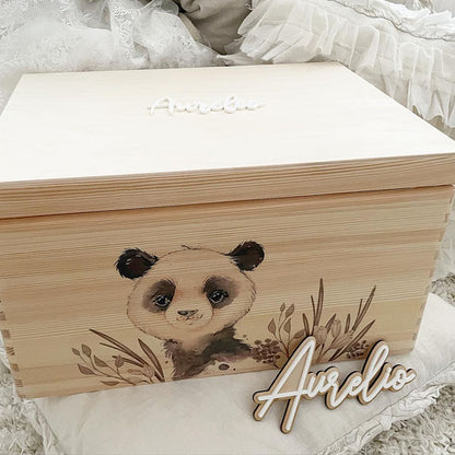 Buissons de panda en boîte