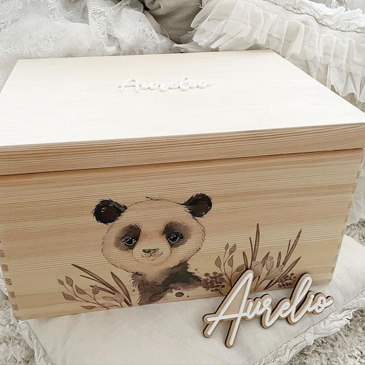 Buissons de panda en boîte