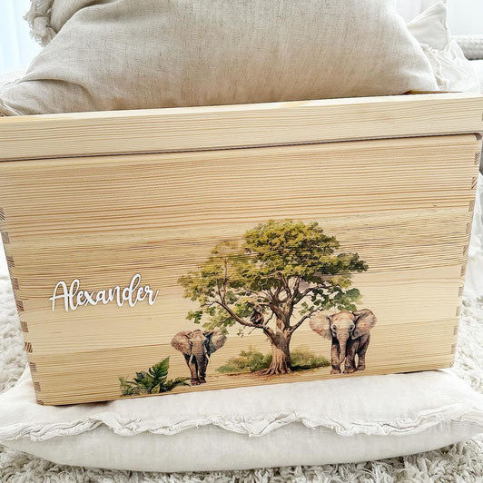 Box Safari Éléphants