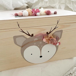 Kiste 3D Boho Reh - Wood Kids World