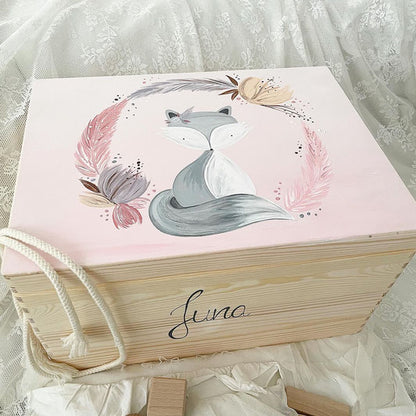 Coffret Boho Renard Gris
